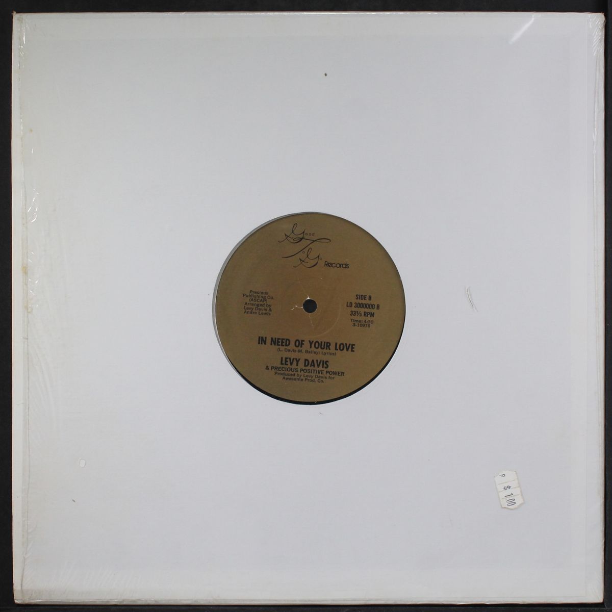 some o' the 1 / in need of your love by LEVY DAVIS