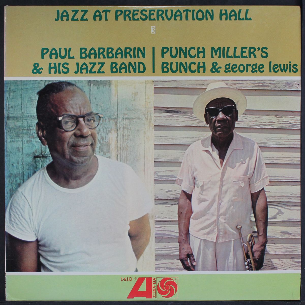jazz at preservation hall by PAUL BARBARIN / PUNCH MILLER