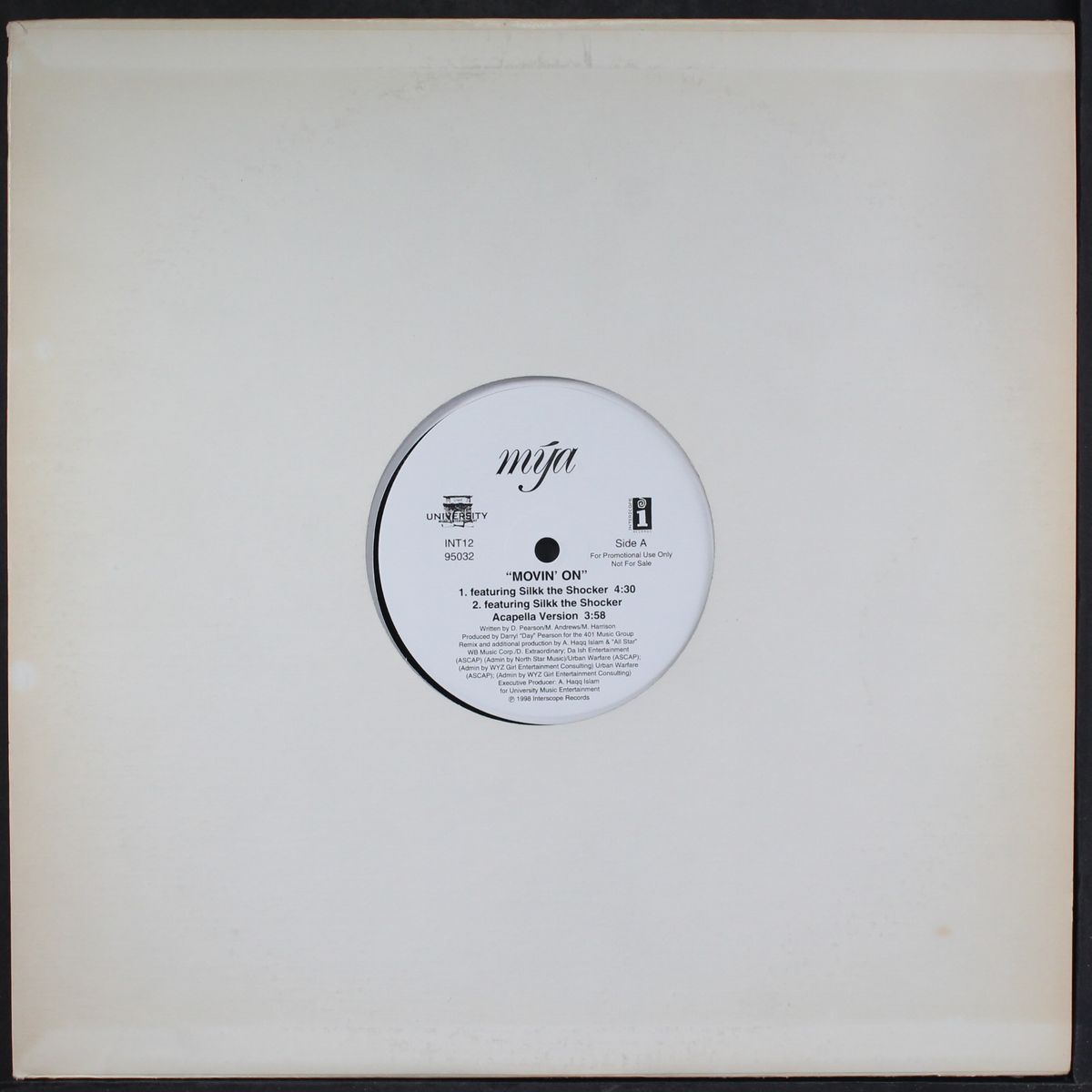 movin' on by MYA