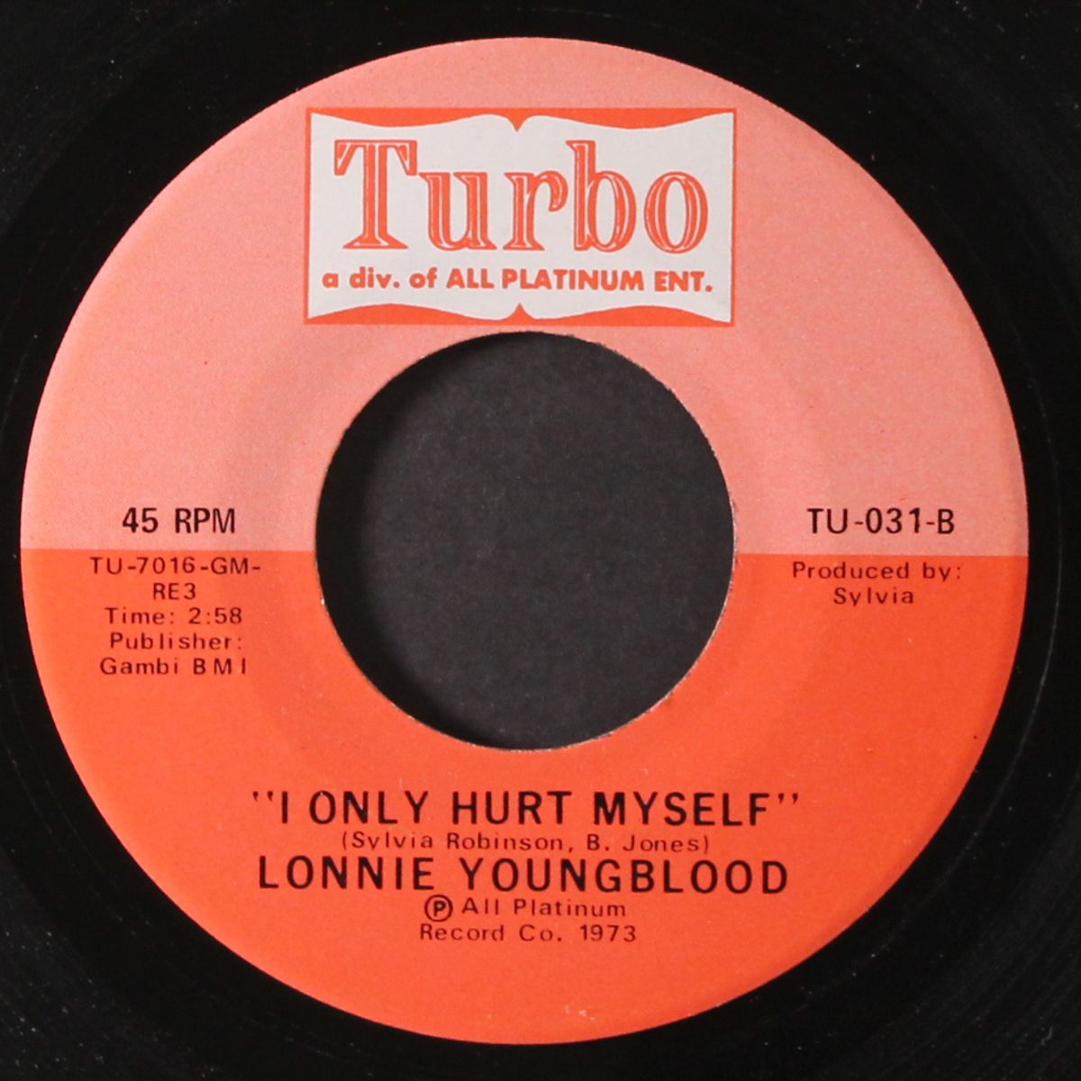 i only hurt myself / my wife my woman and me by LONNIE YOUNGBLOOD