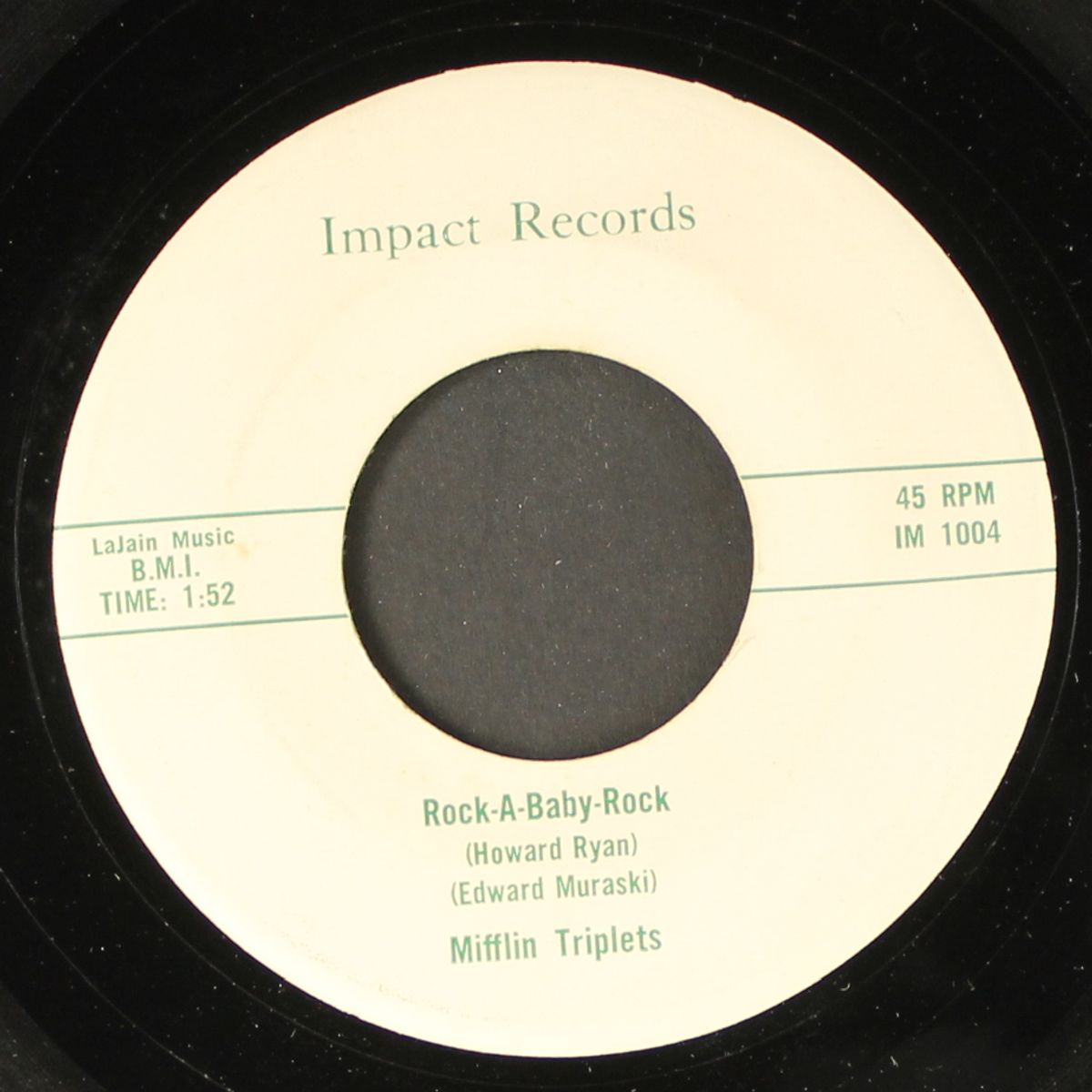 september song / rock-a-baby-rock by MIFFLIN TRIPLETS
