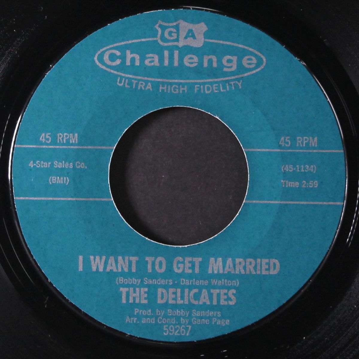 i want to get married / i've been hurt by DELICATES