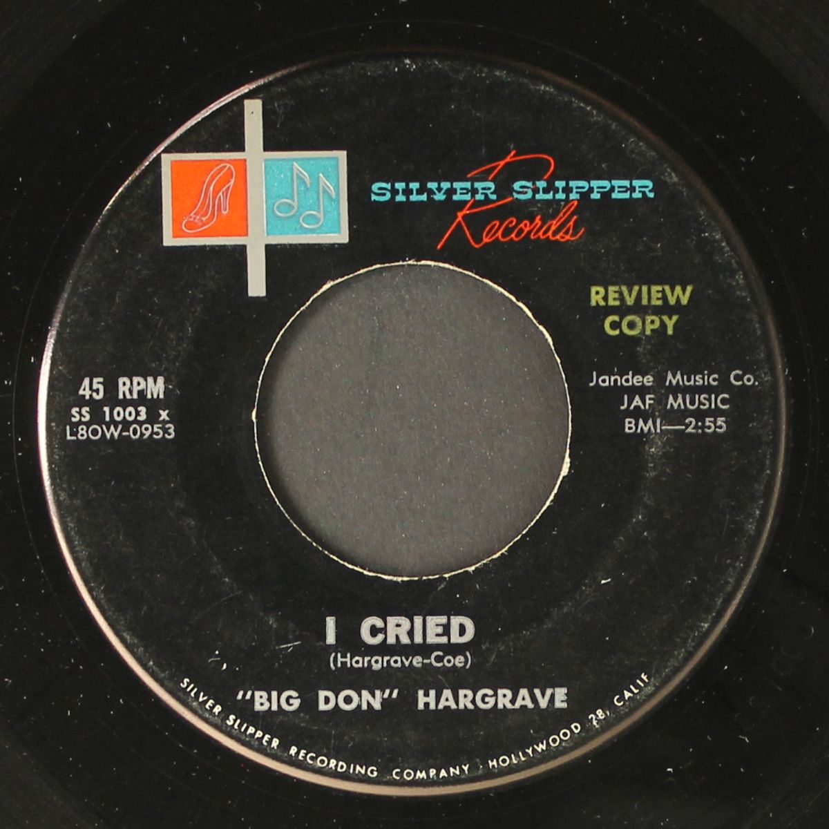 fee-fi-fo-fum / i cried by BIG DON HARGRAVE