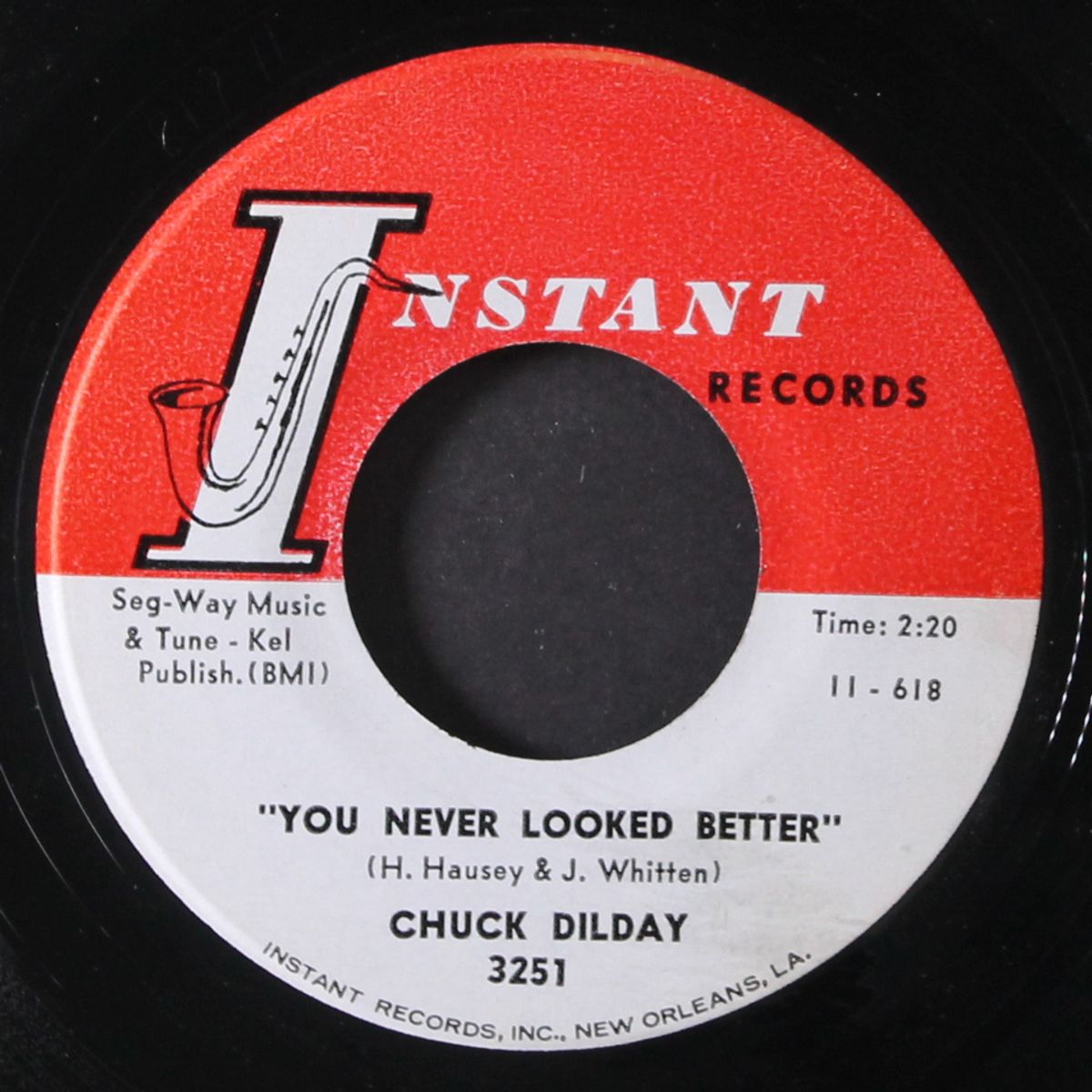 you never looked better / losing you would hurt me more by CHUCK DILDAY