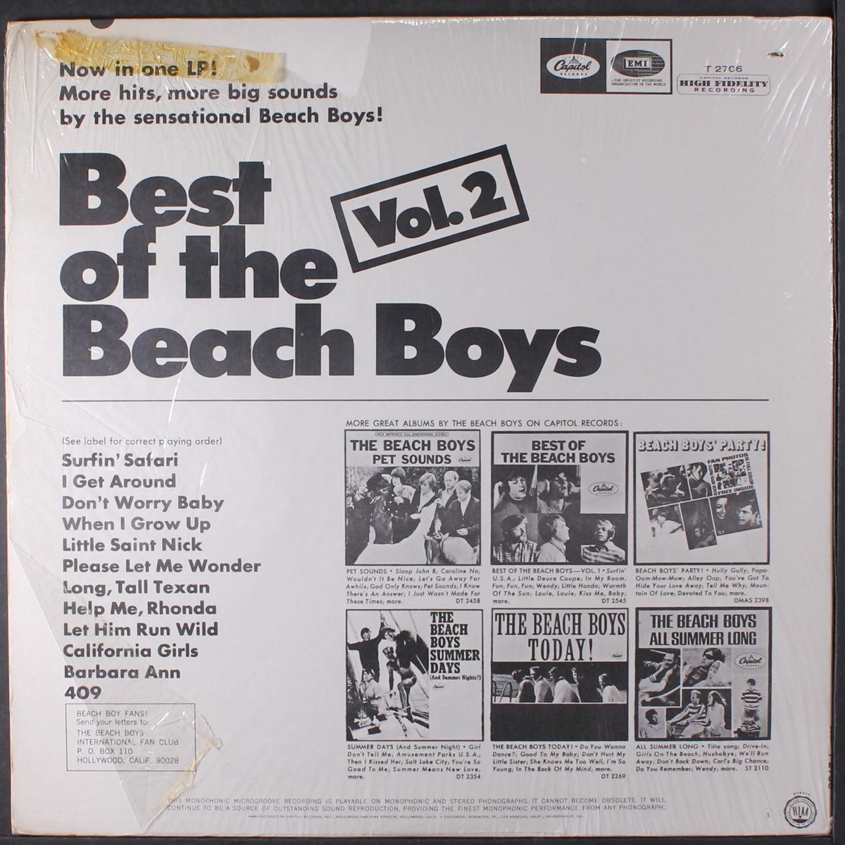 best of, vol. 2 by BEACH BOYS