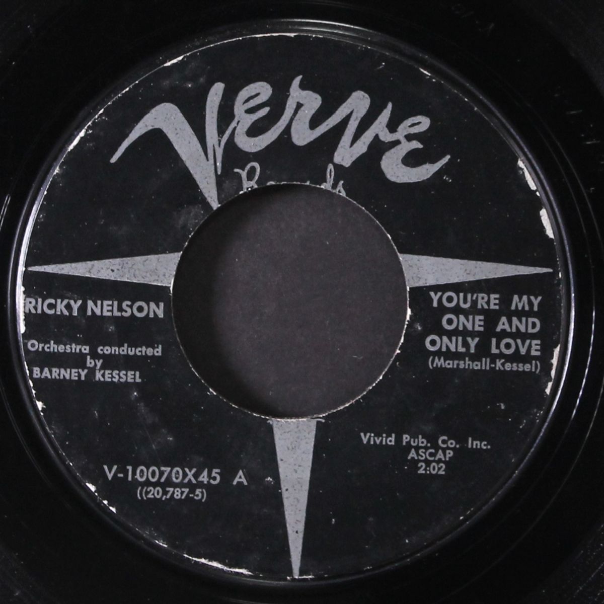 you're my one and only love / honey rock by RICKY NELSON
