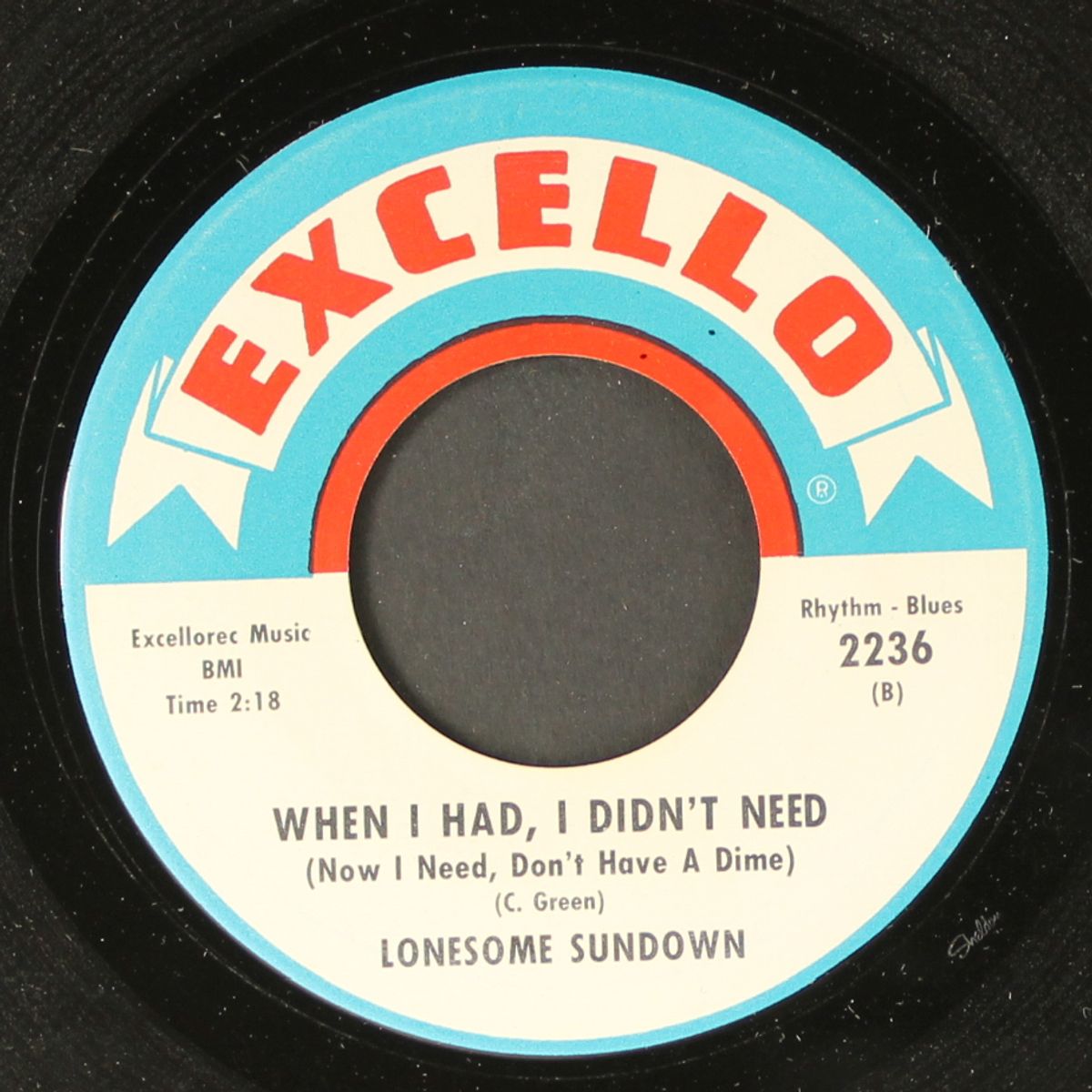 i'm a samplin' man / when i had, i didn't need by LONESOME SUNDOWN