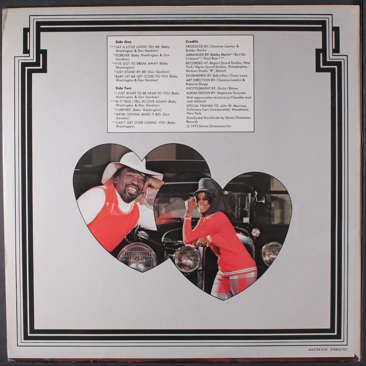 lay a little lovin' on me by BABY WASHINGTON & DON GARDNER