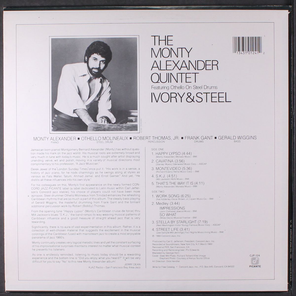 ivory & steel by MONTY ALEXANDER