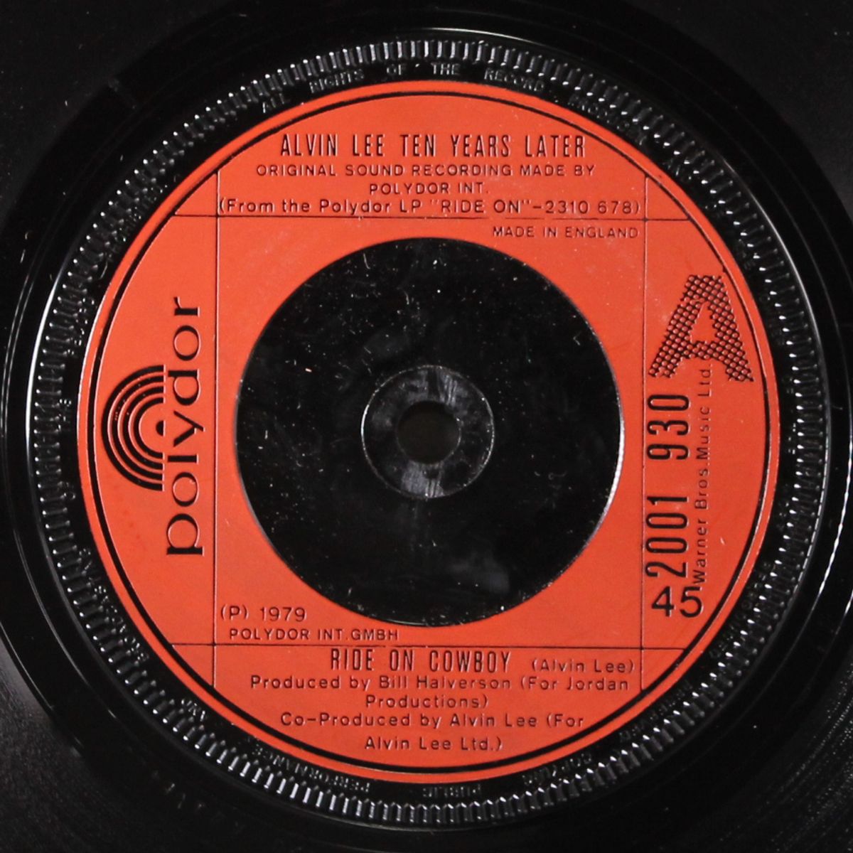 ride on cowboy / sittin' here by ALVIN LEE & TEN YEARS LATER