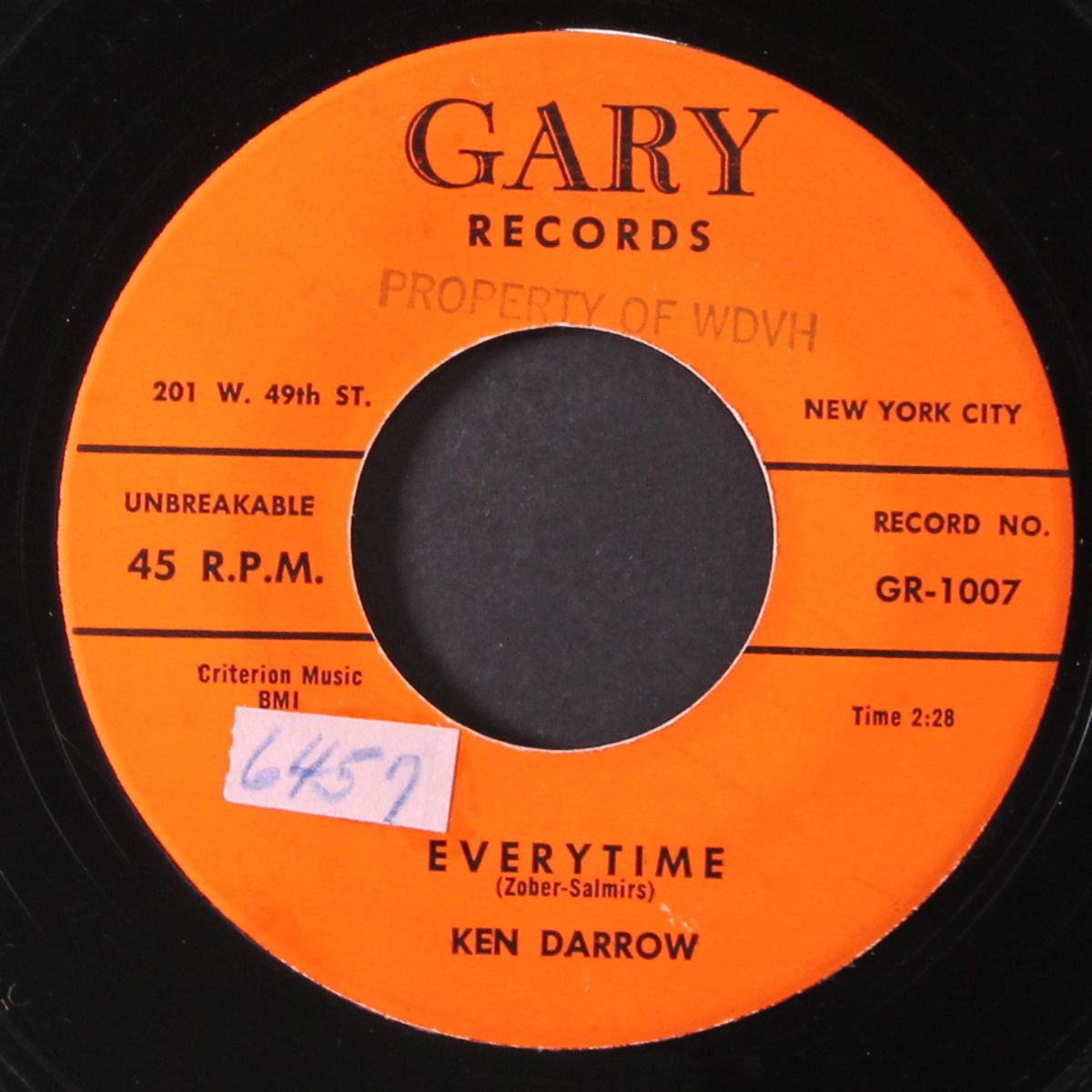 everytime / keep your dreams by KEN DARROW