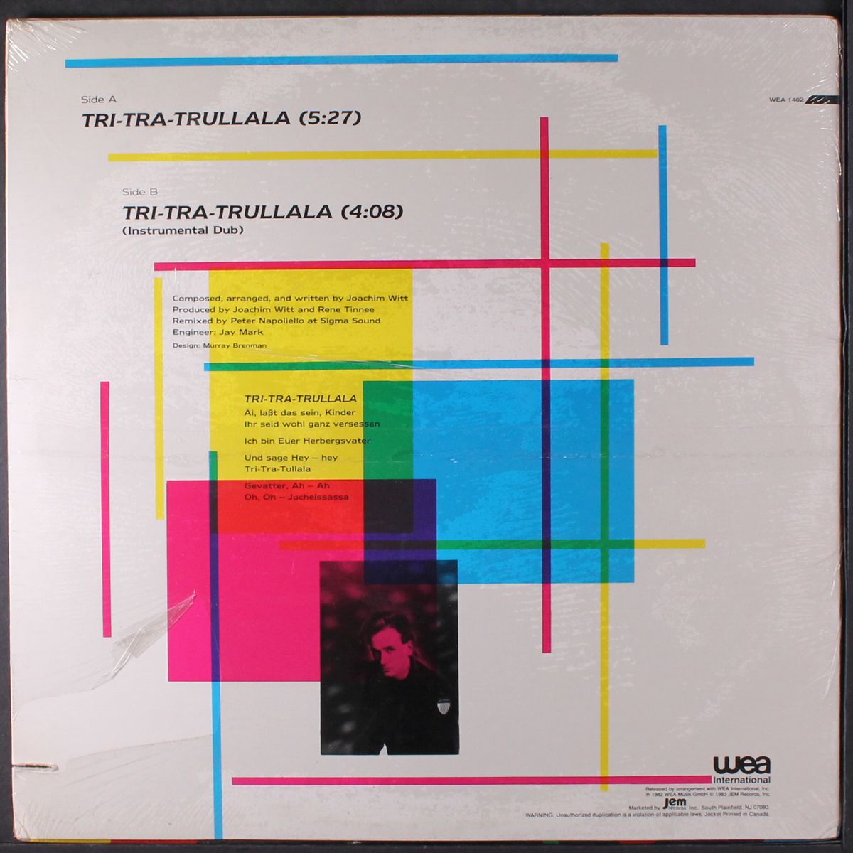 tri-tra-trulala / dub by JOACHIM WITT