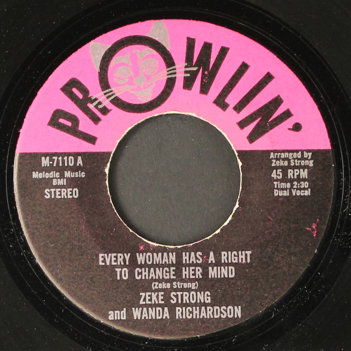 every woman has a right to change her mind / baby's coming home by ZEKE STRONG & WANDA RICHARDSON