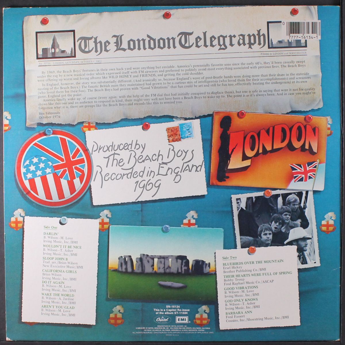 '69: live in london by BEACH BOYS