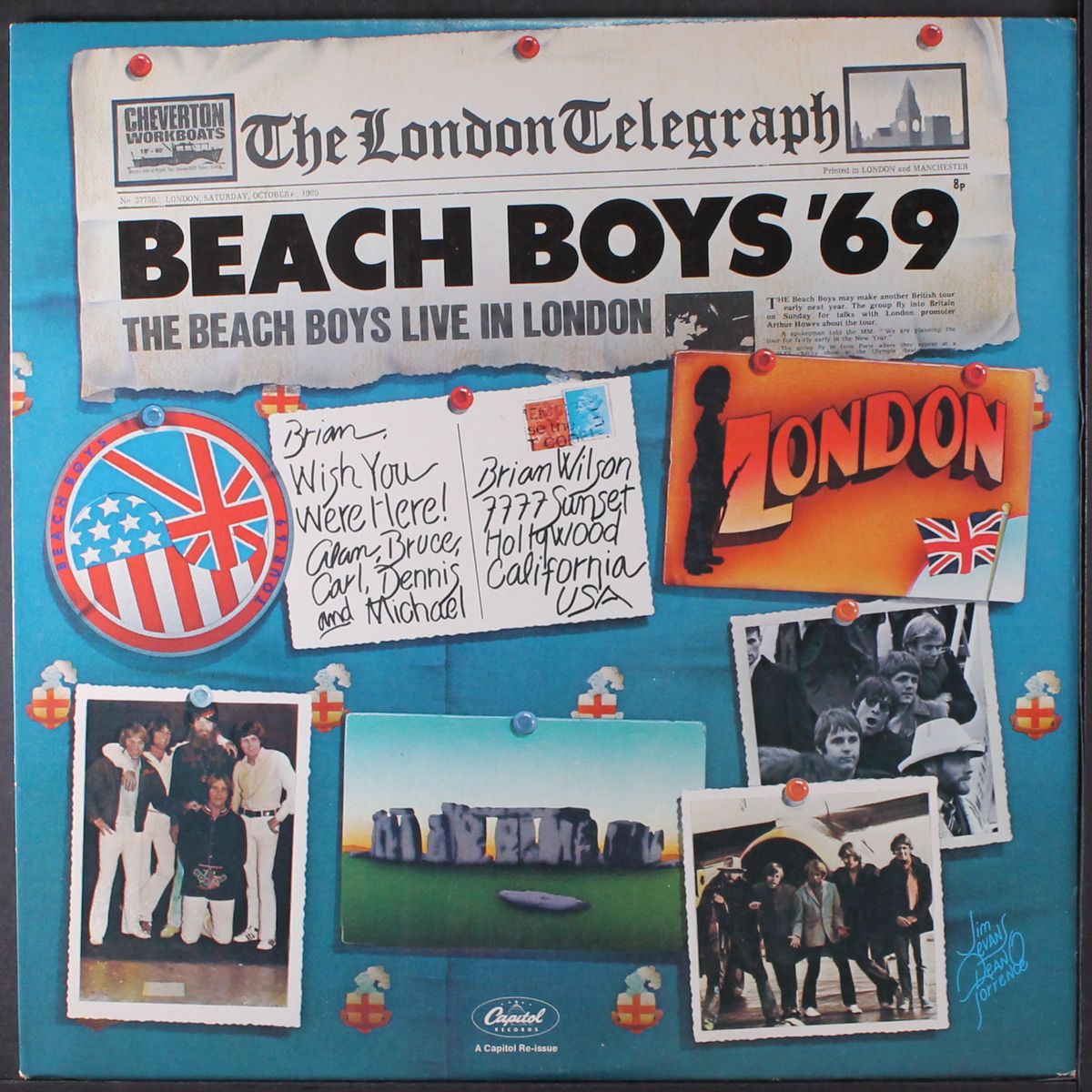 '69: live in london by BEACH BOYS