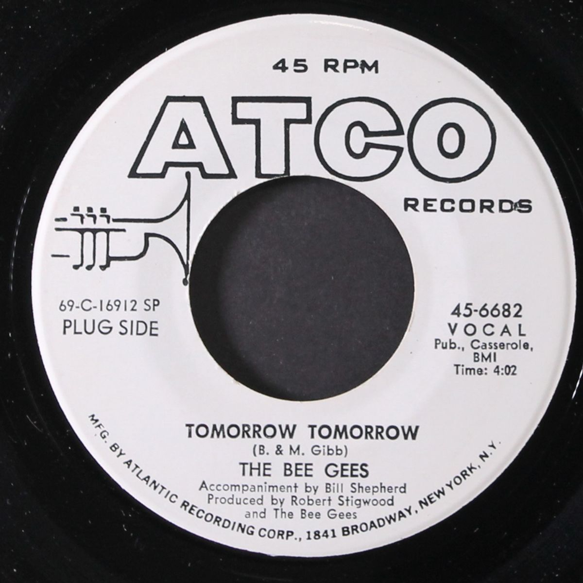 sun in my morning / tomorrow tomorrow by BEE GEES
