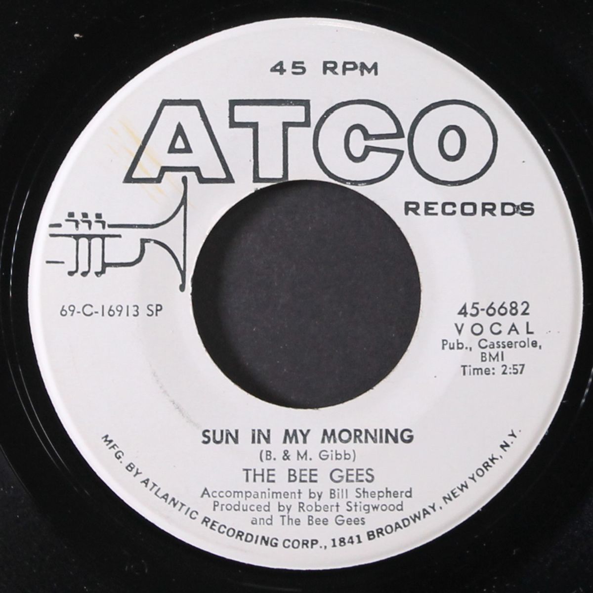 sun in my morning / tomorrow tomorrow by BEE GEES