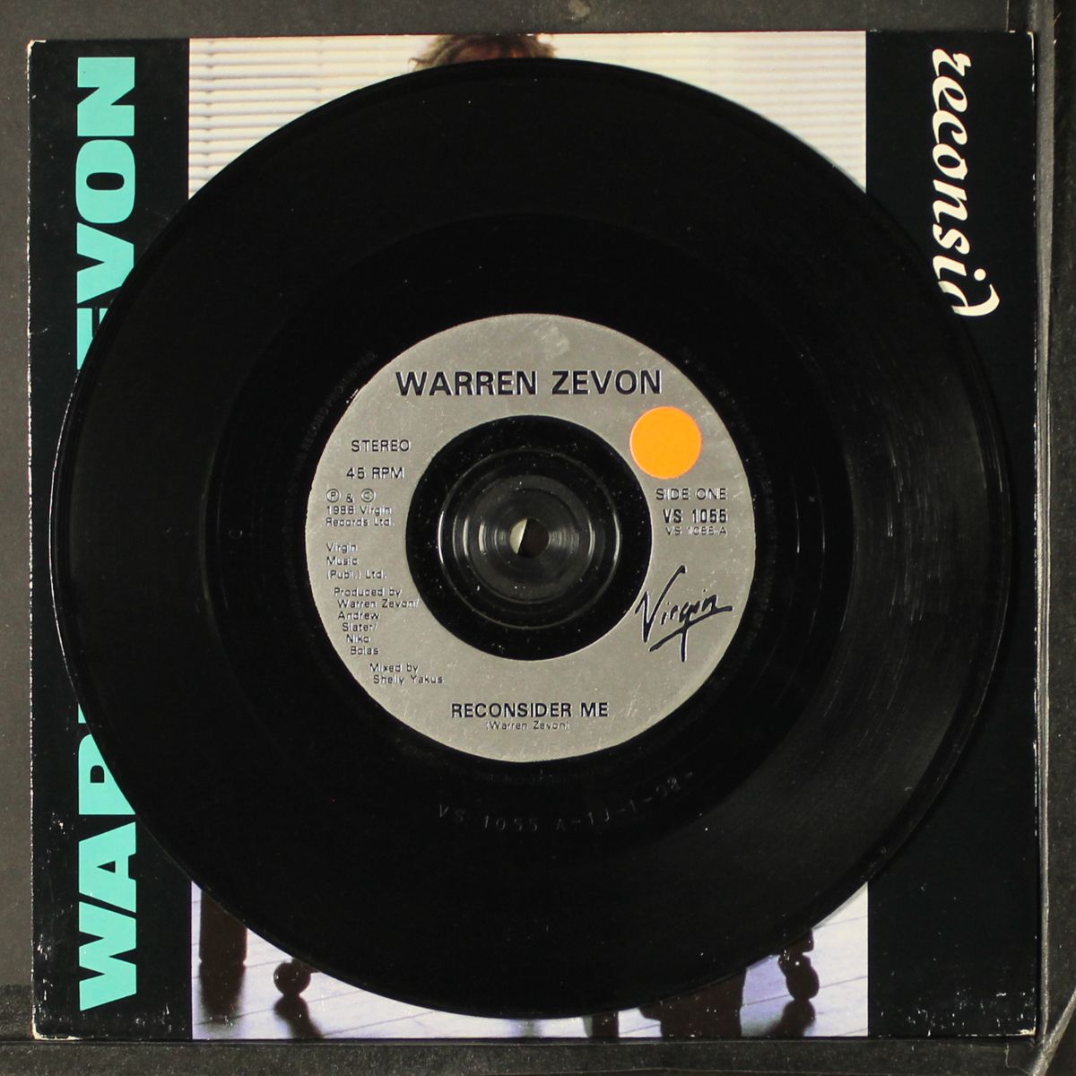 reconsider me by WARREN ZEVON