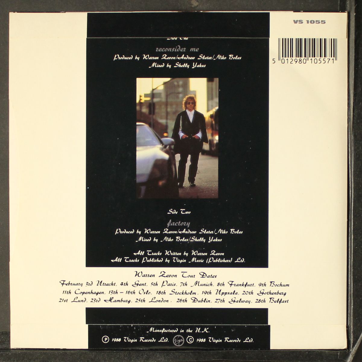 reconsider me by WARREN ZEVON