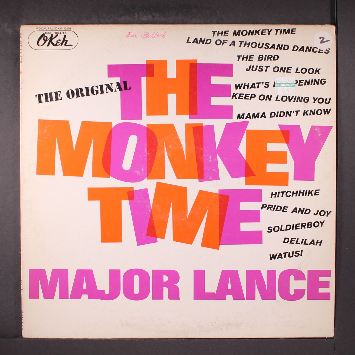 the monkey time by MAJOR LANCE