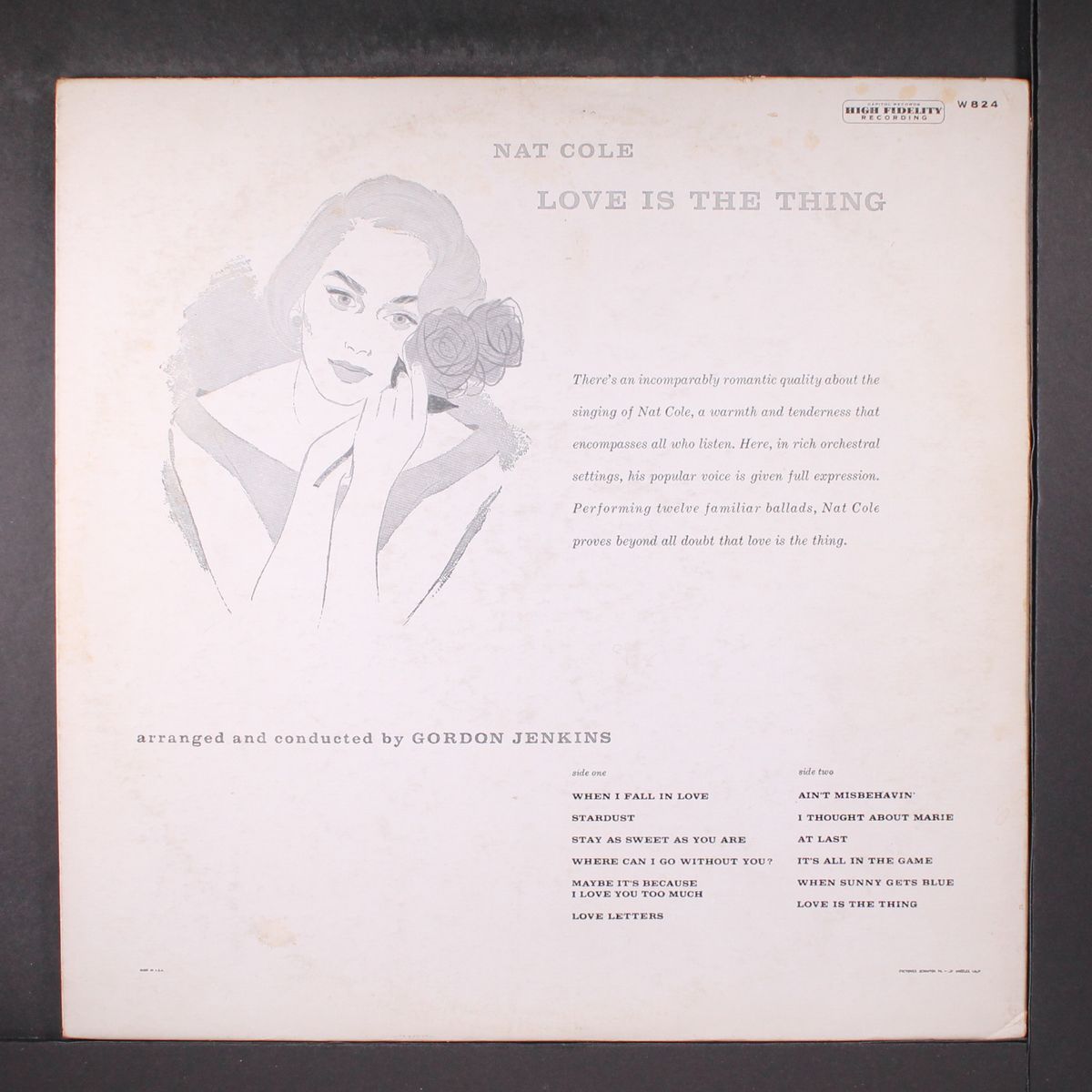 love is the thing by NAT KING COLE
