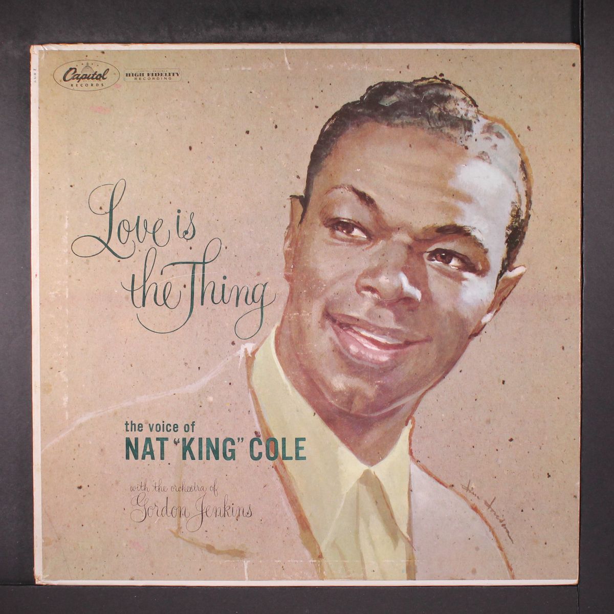 love is the thing by NAT KING COLE