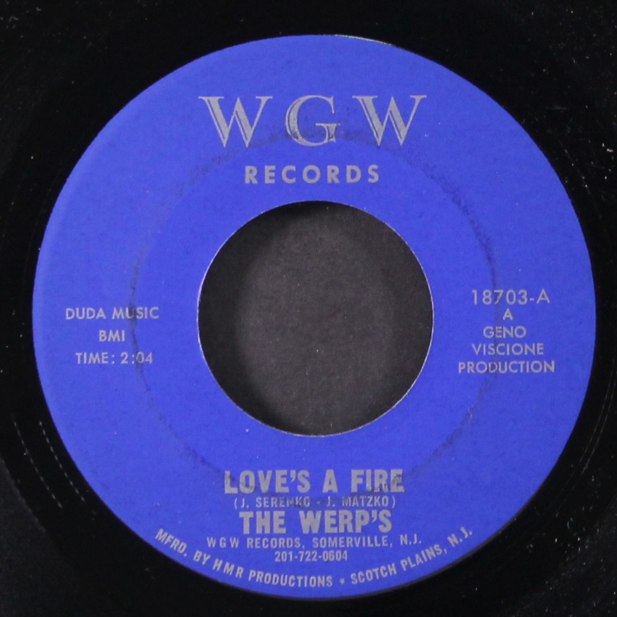 love's a fire / shades of blue by WERP'S