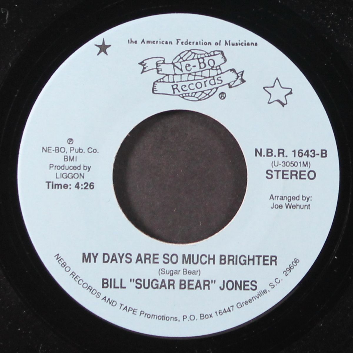 step away / my days are so much brighter by BILL SUGAR BEAR JONES
