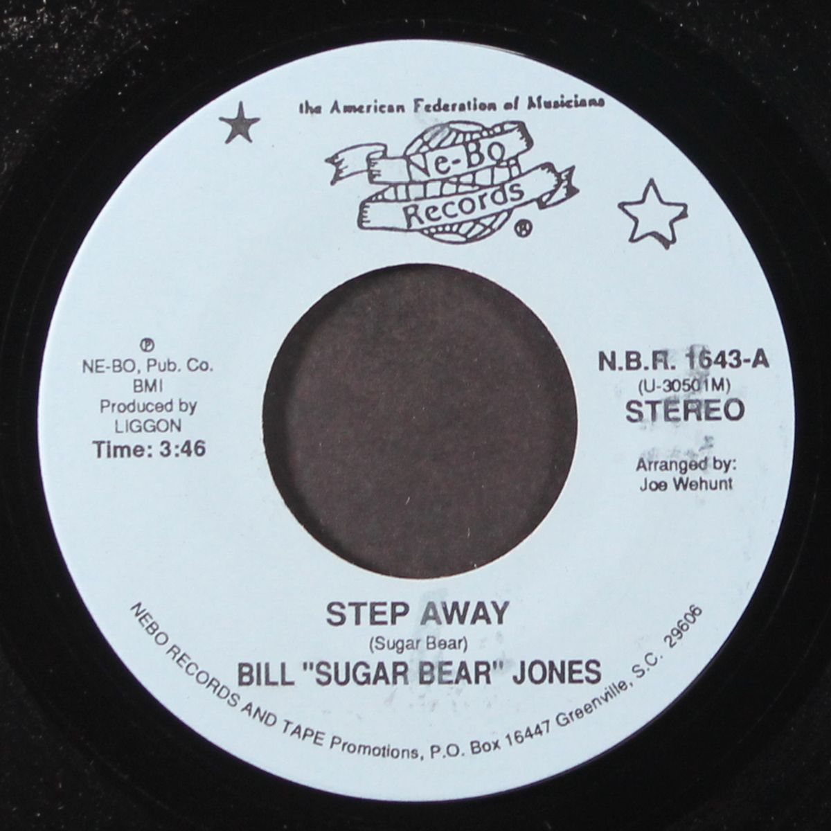 step away / my days are so much brighter by BILL SUGAR BEAR JONES