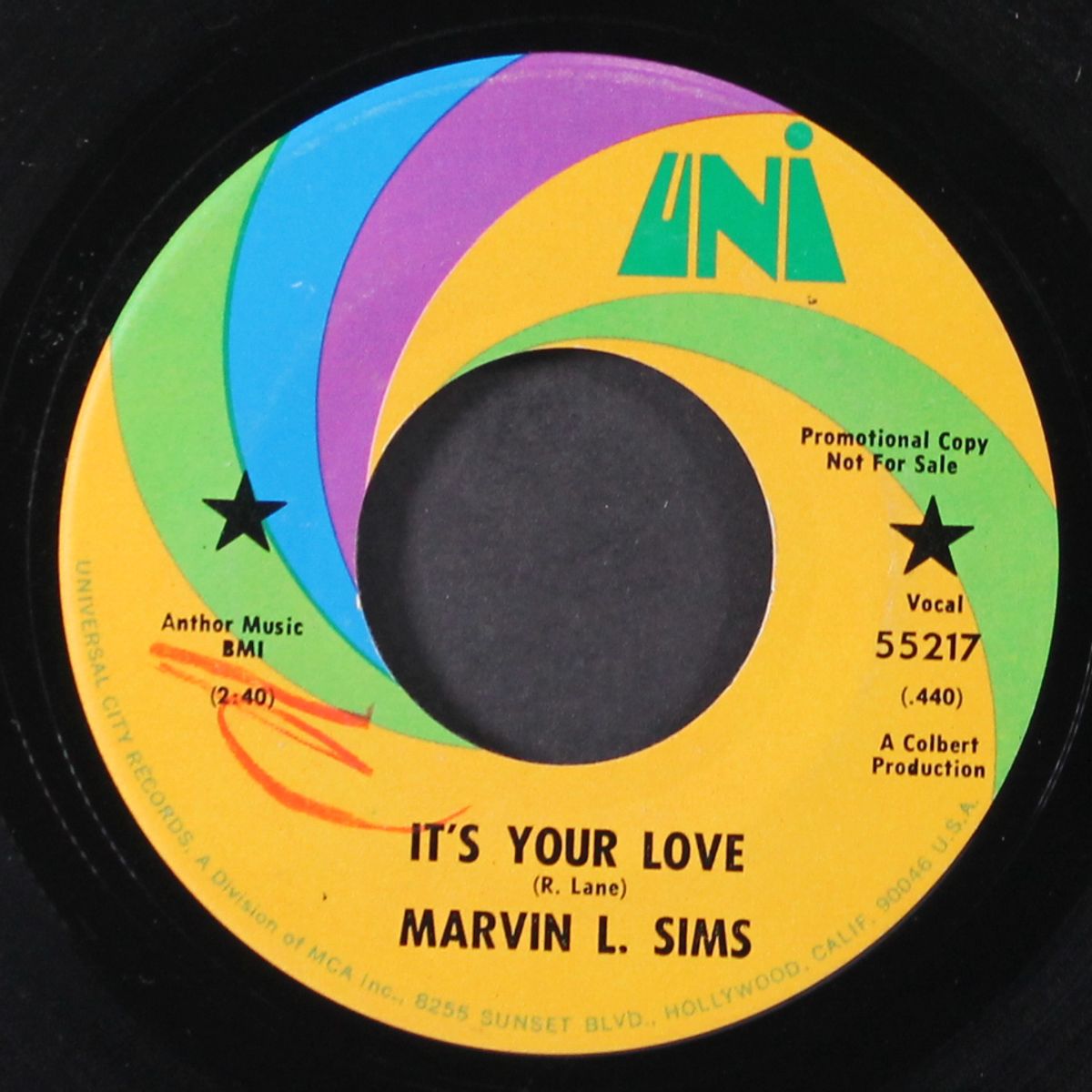 i can't understand it / it's your love by MARVIN L. SIMS