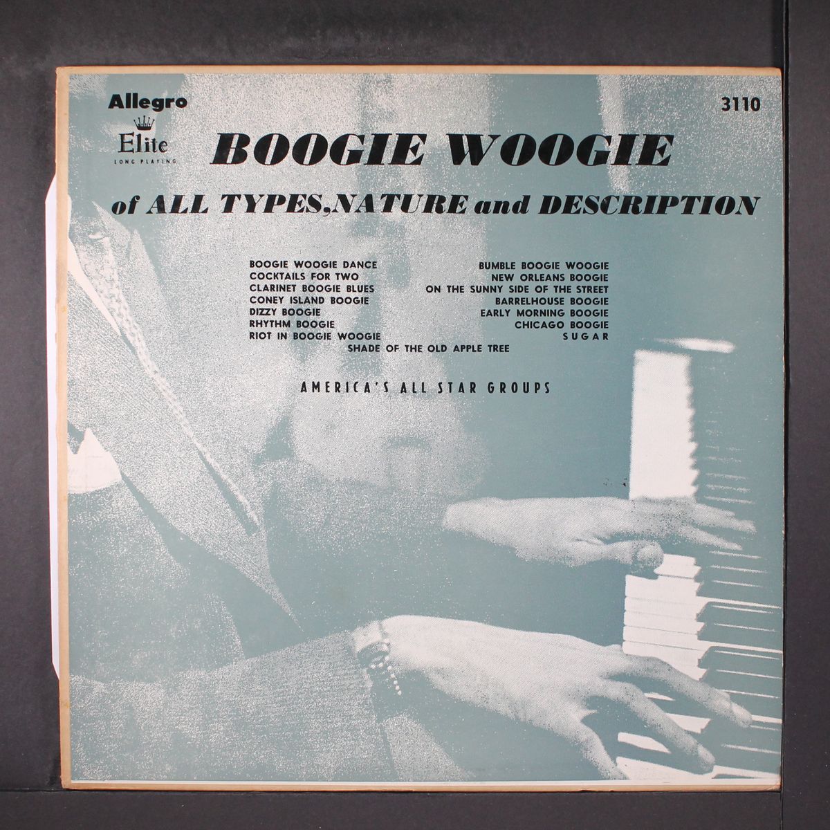 boogie woogie, all types, nature & description by VARIOUS
