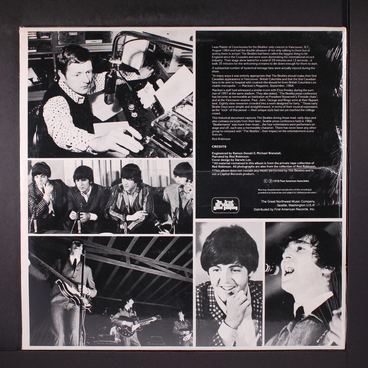beatle talk by BEATLES & RED ROBINSON