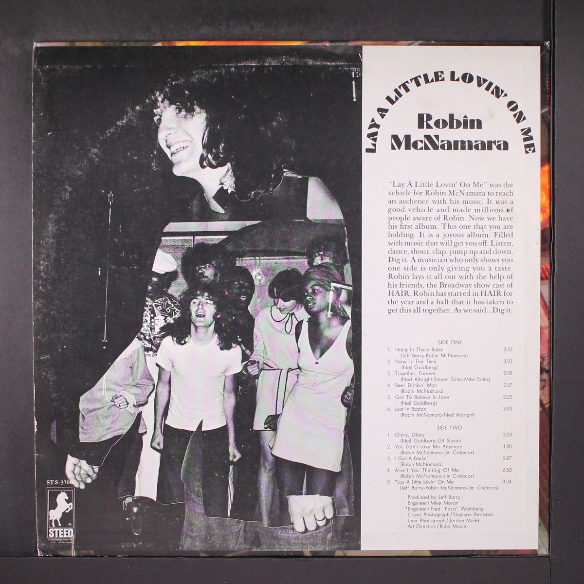 lay a little lovin' on me by ROBIN MCNAMARA