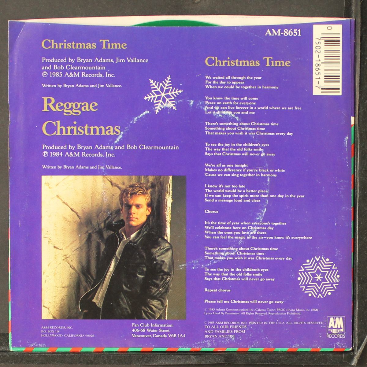 christmas time by BRYAN ADAMS