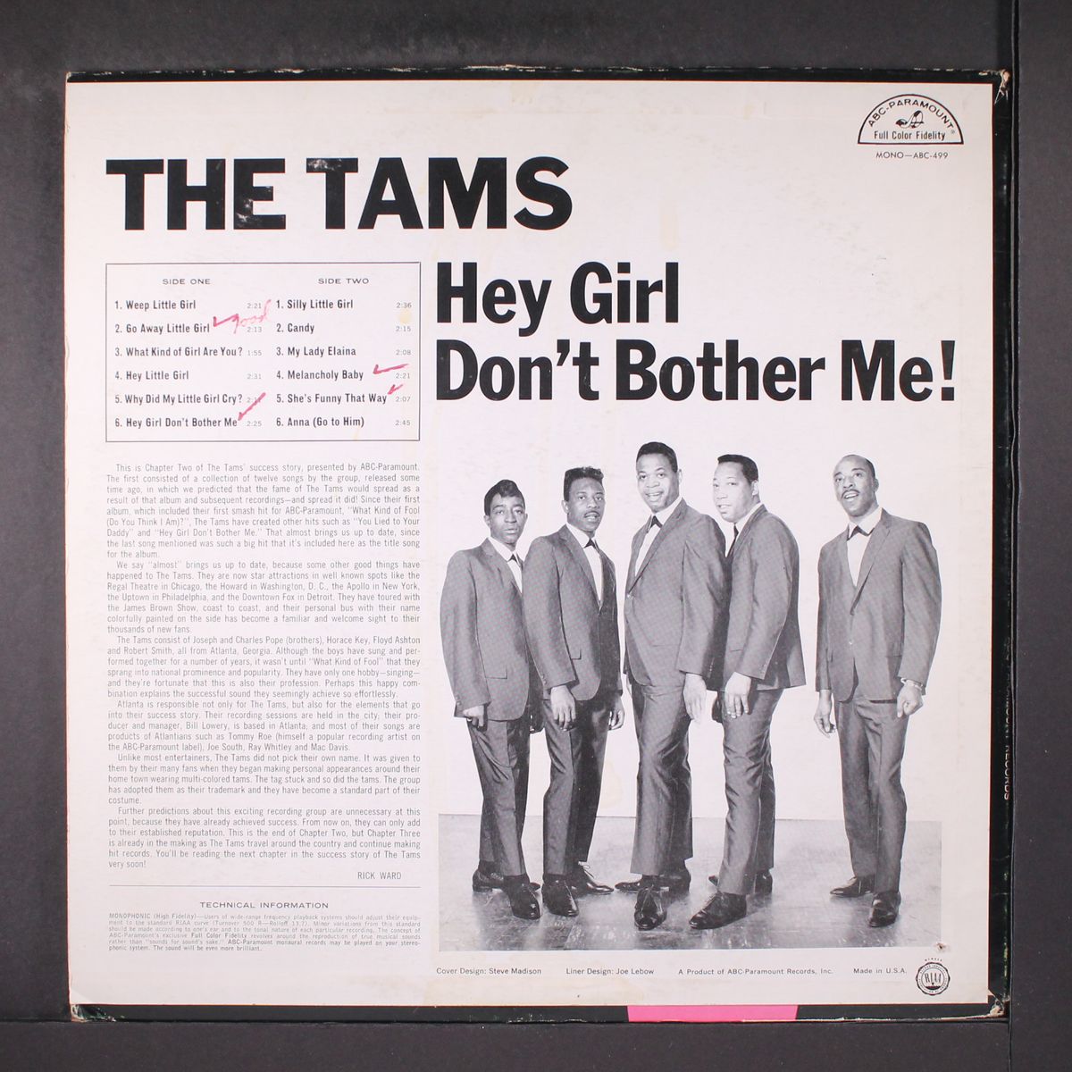 hey girl, don't bother me by TAMS