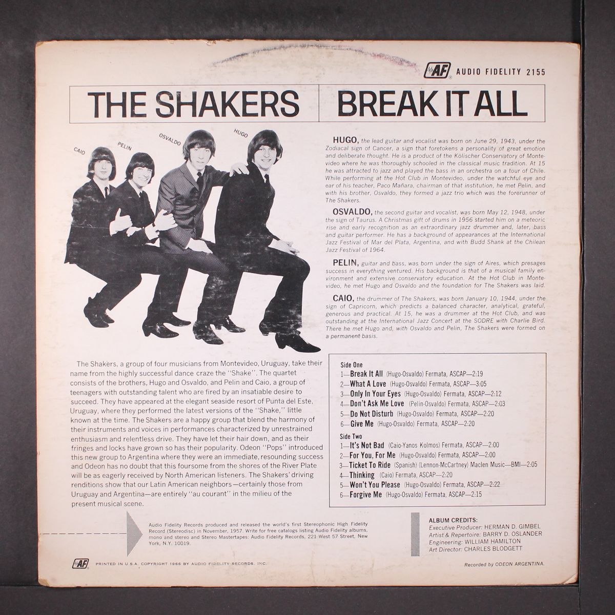 break it all by SHAKERS