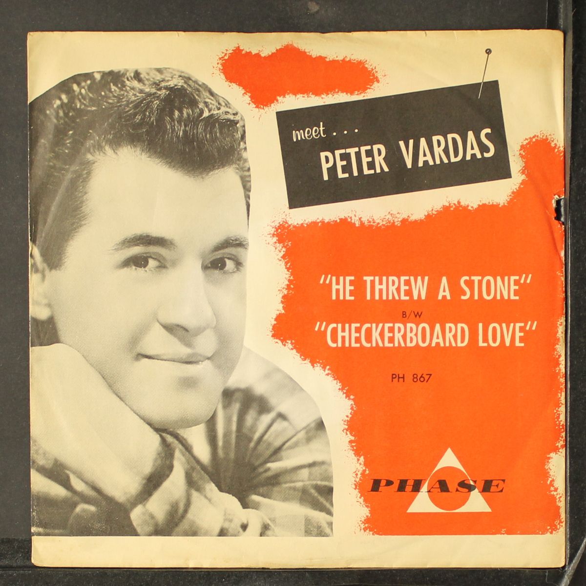 he threw a stone / checkerboard love by PETER VARDAS