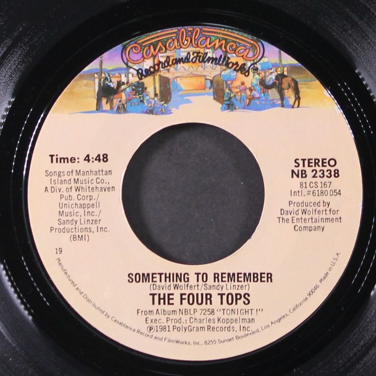 when she was my girl / something to remember by FOUR TOPS