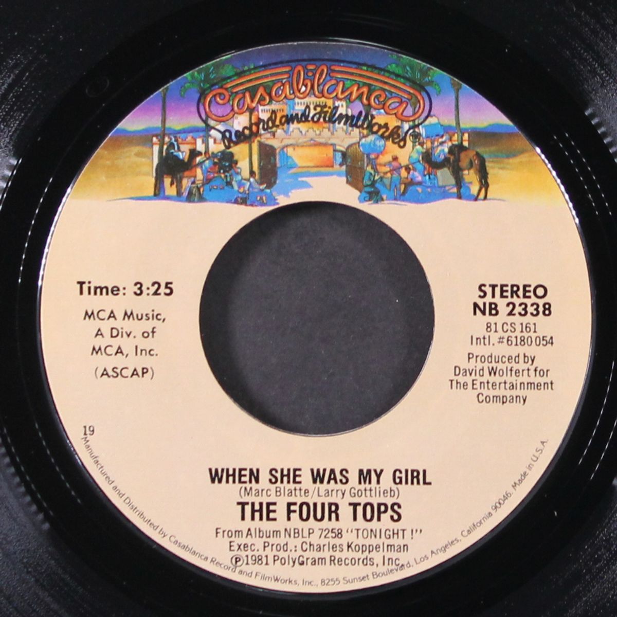 when she was my girl / something to remember by FOUR TOPS