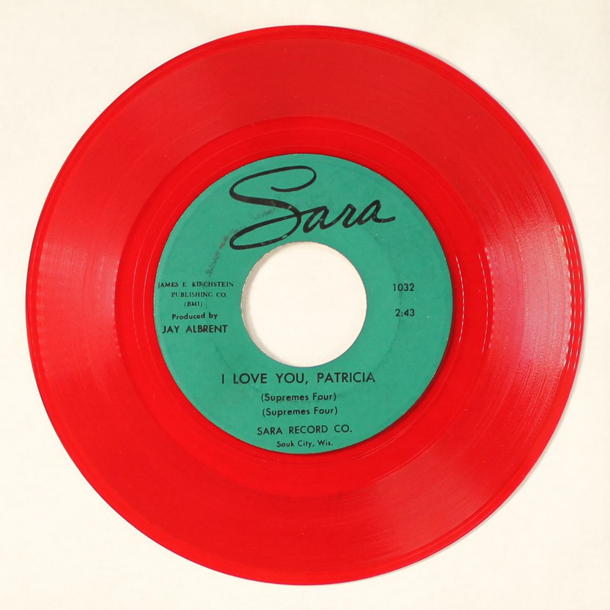 i love you, patricia by SUPREMES FOUR