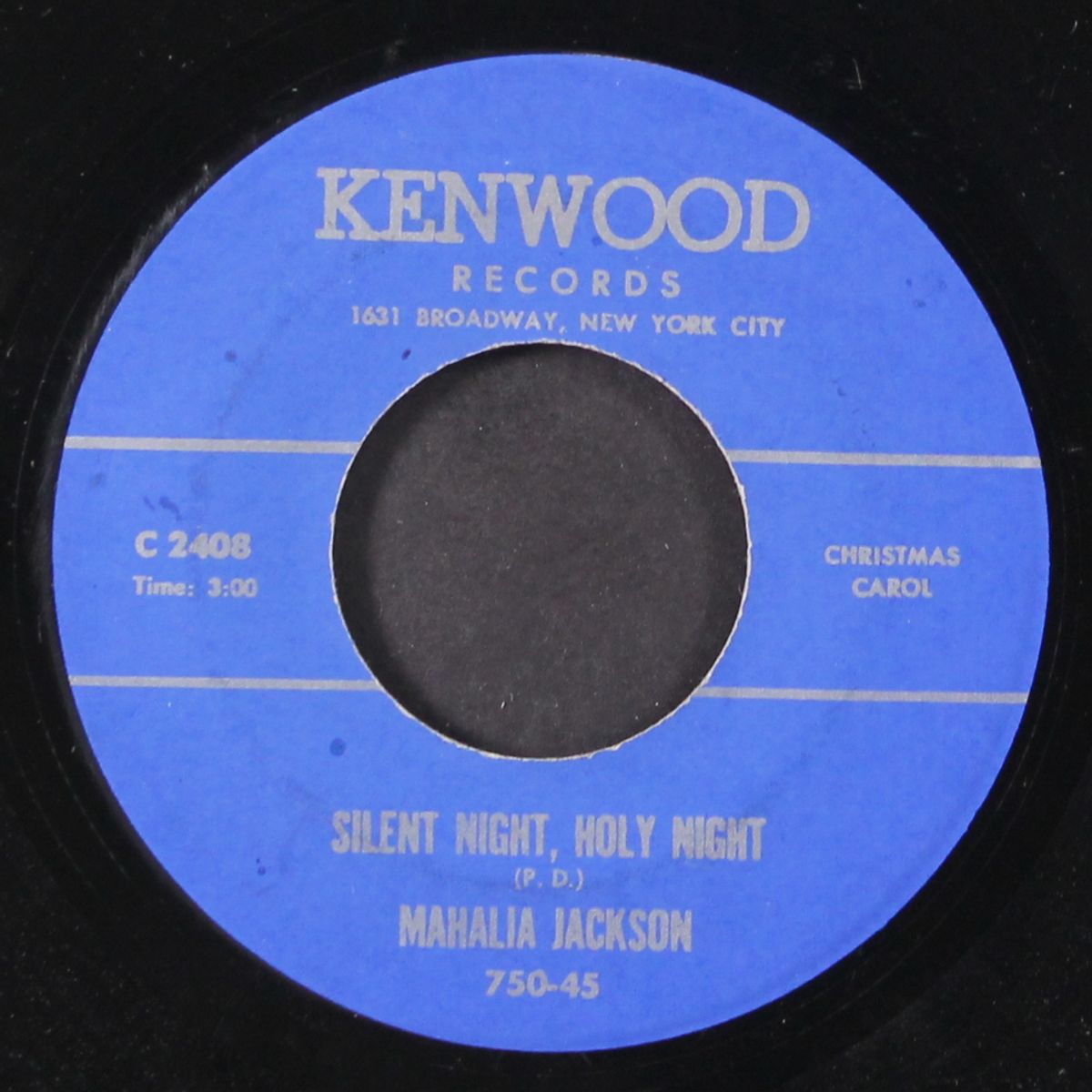 silent night, holy night / lord's prayer by MAHALIA JACKSON