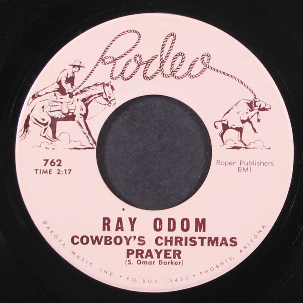 cowboy's christmas prayer by RAY ODOM