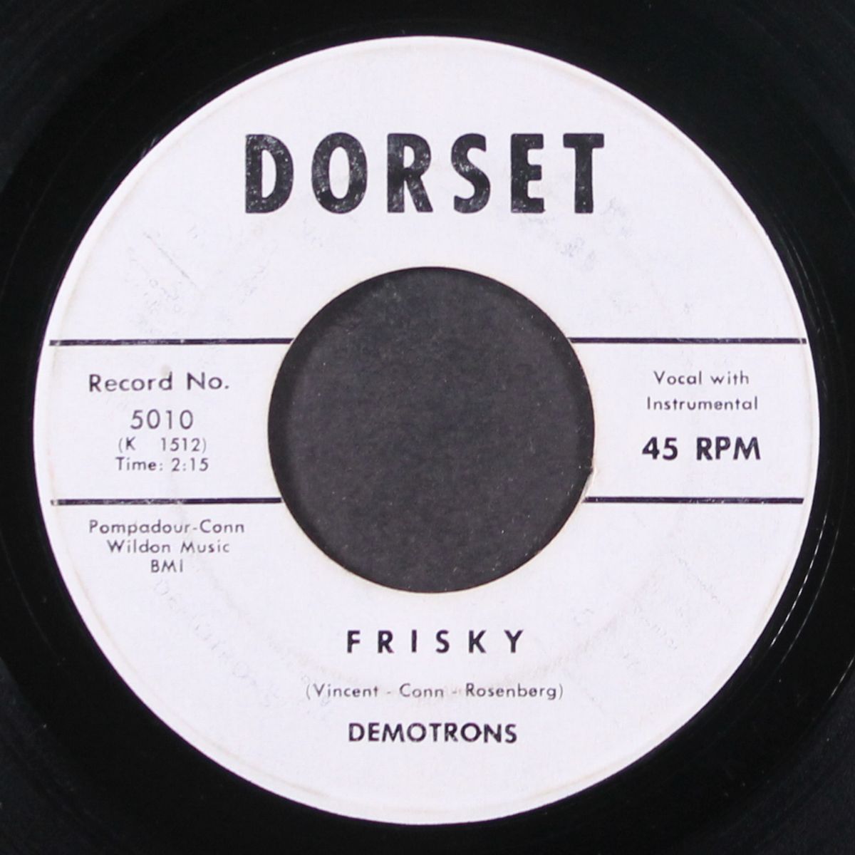 frisky / steel driving man by DEMOTRONS
