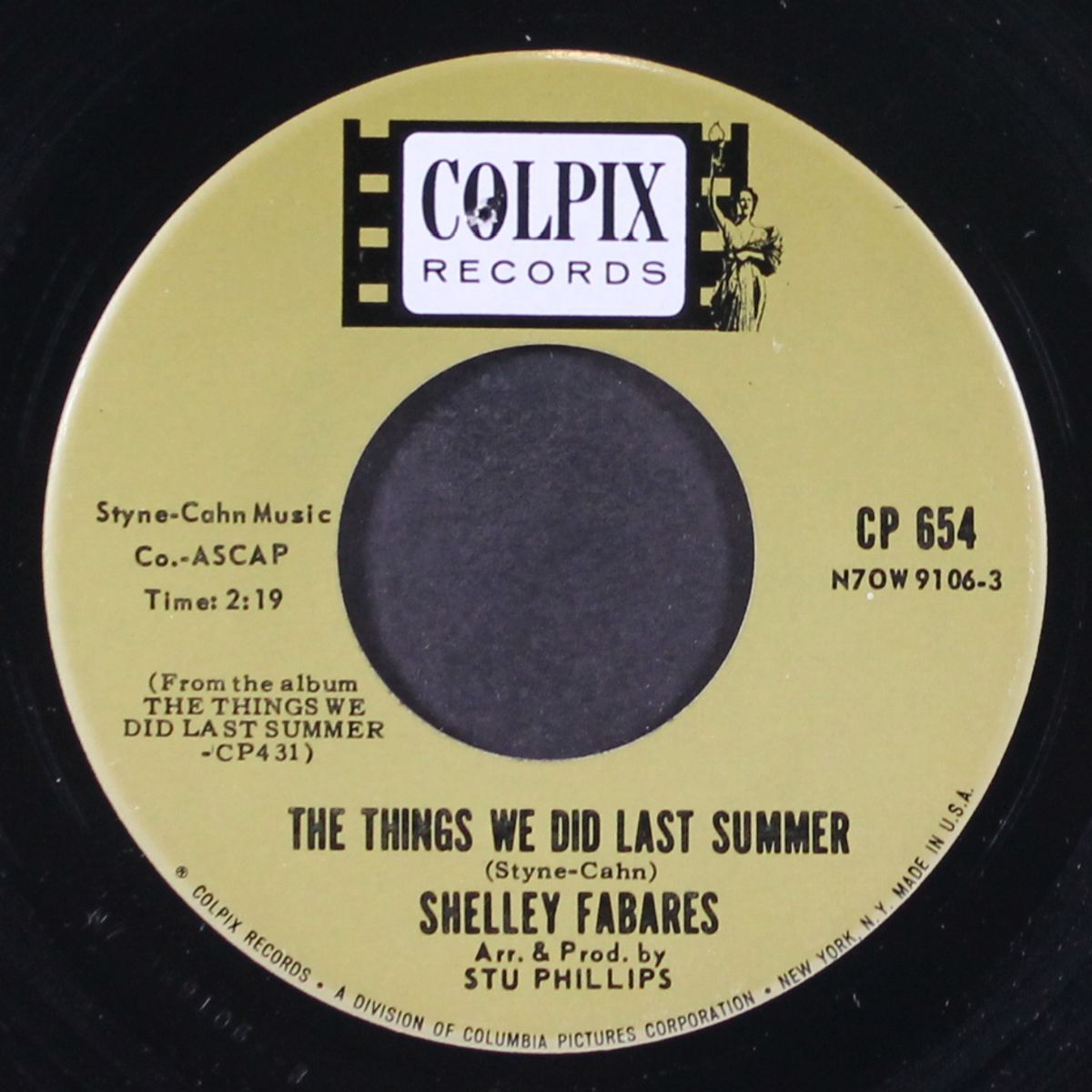 the things we did last summer / breaking up is hard to do by SHELLEY FABARES