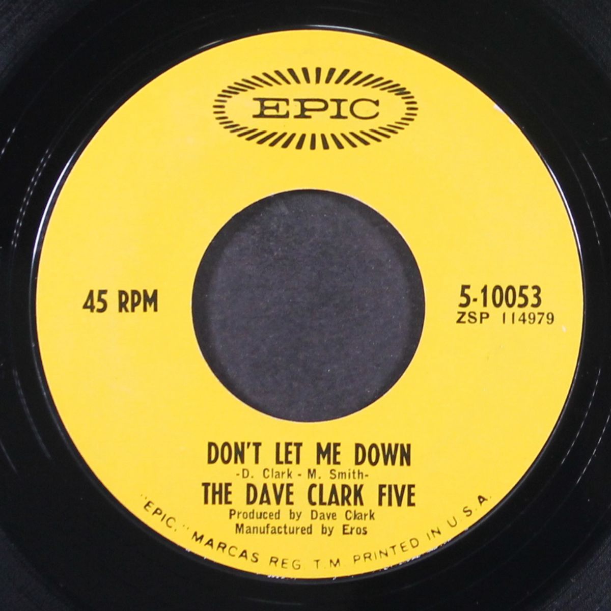 satisfied with you / don't let me down by DAVE CLARK FIVE