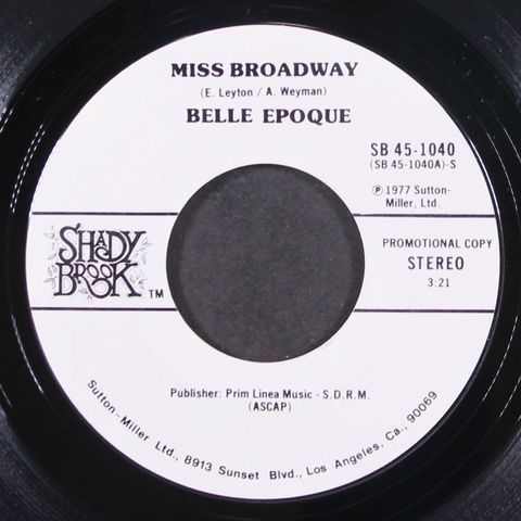 BELLE EPOQUE