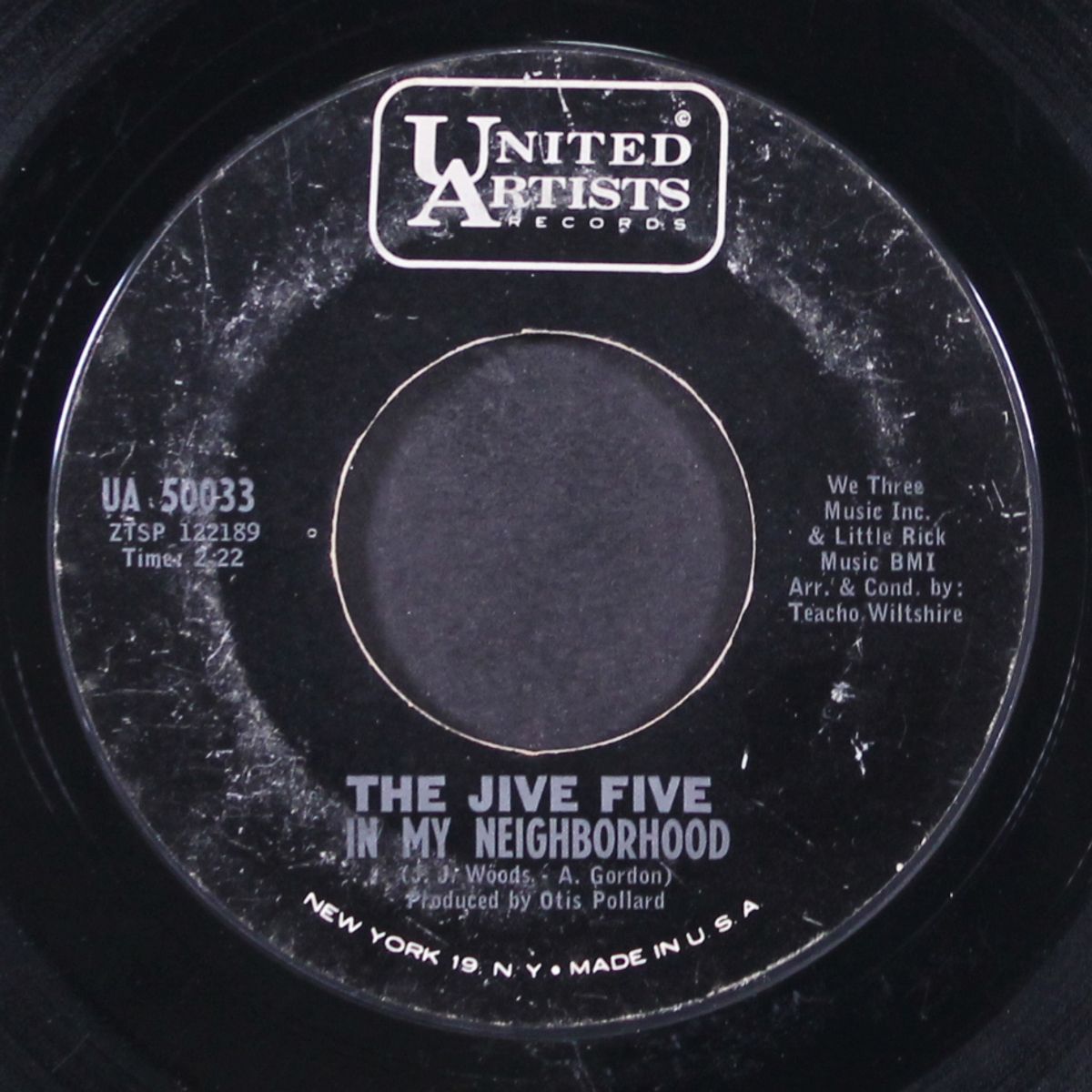 then came heart break / in my neighborhood by JIVE FIVE