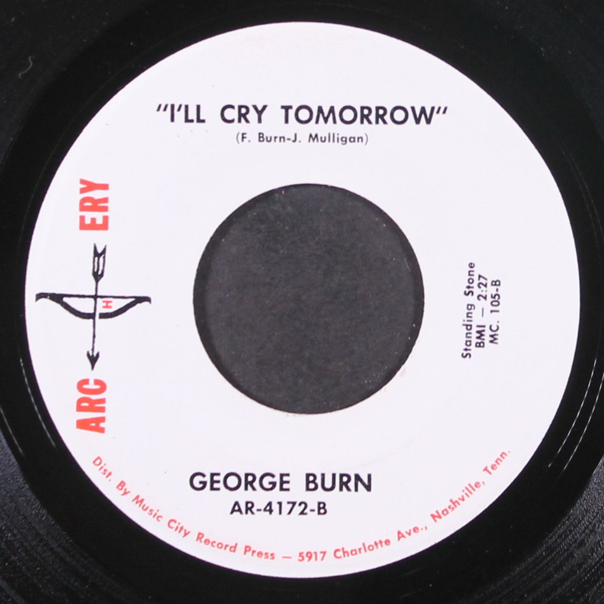 through this door / i'll cry tomorrow by GEORGE BURN