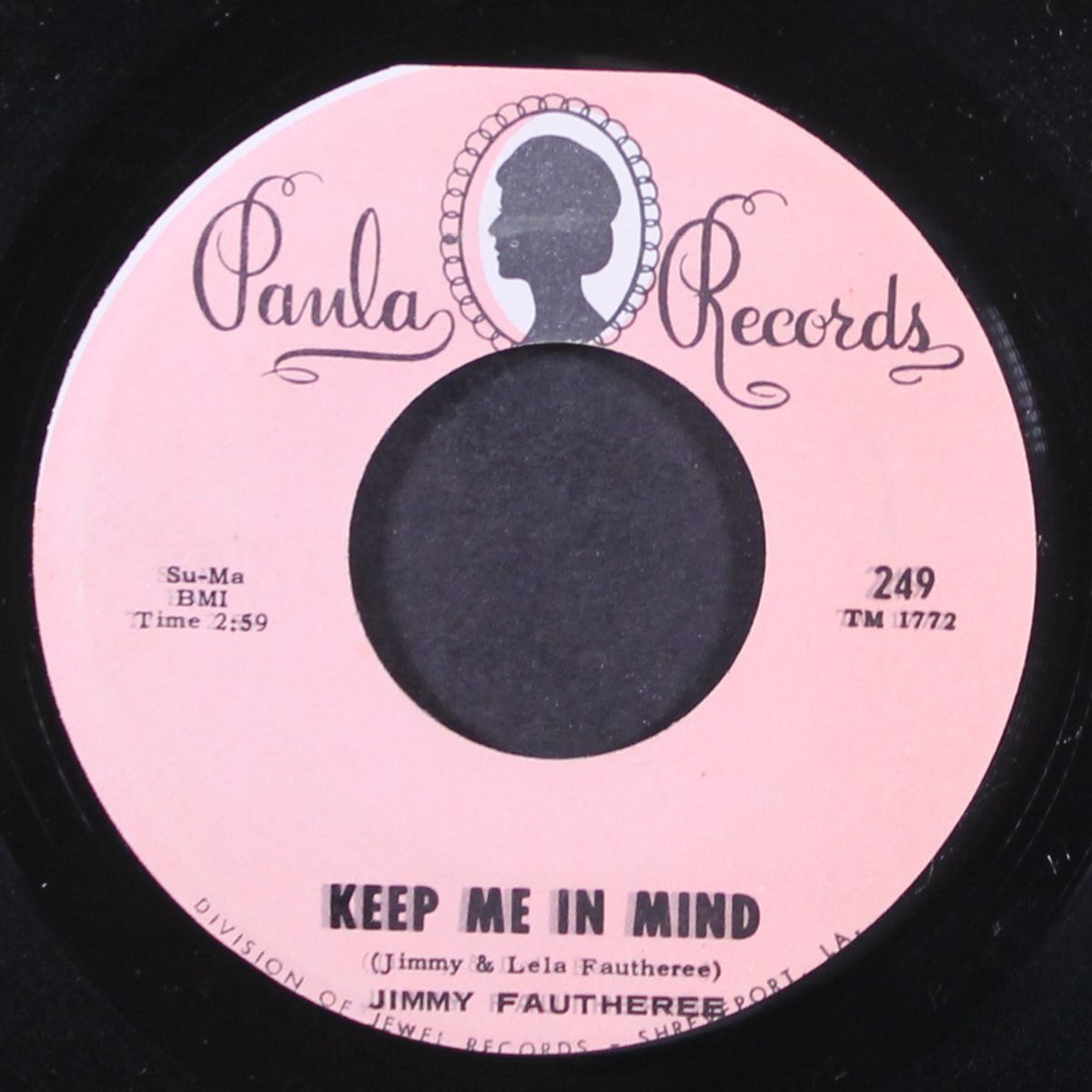 bells of monterrey / keep me in mind by JIMMY FAUTHEREE