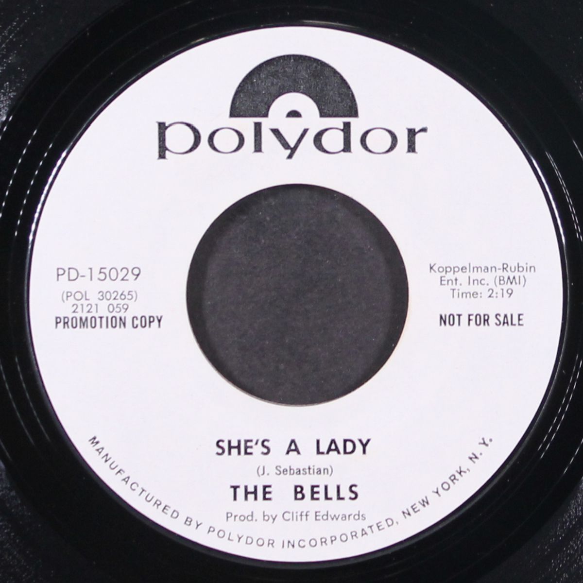 sweet sounds of music / she's a lady by BELLS